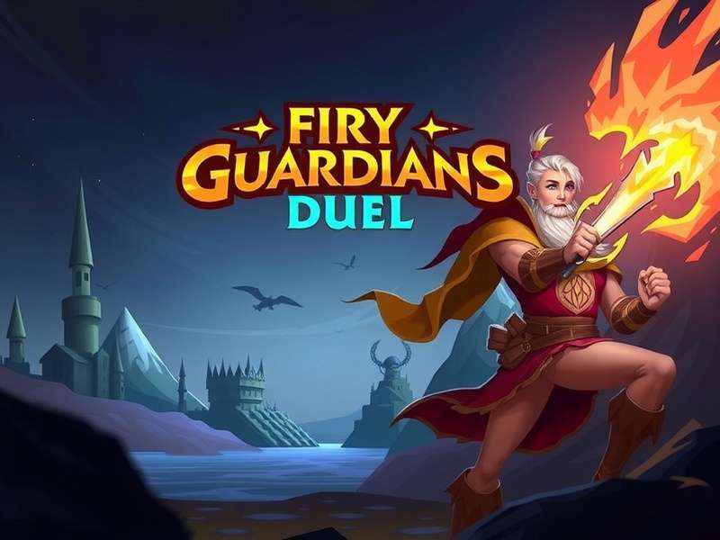 Fiery Guardians Duel - The Ultimate Action Experience Fiery Guardians Duel Game Banner